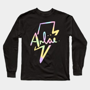 Arlae Design Co - Pastel lightening bolt Long Sleeve T-Shirt